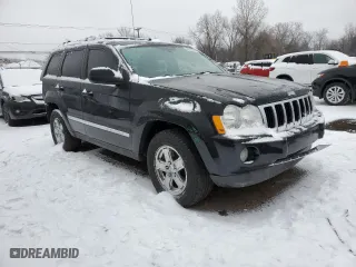 2007 Jeep Grand Cherokee Limited with VIN 1J8HR58N77C643999, listed as a Copart auction lot 43902995 with 156,840 mi miles and Salvage Title. Bid and sale history available at carsss.com. Image 4.