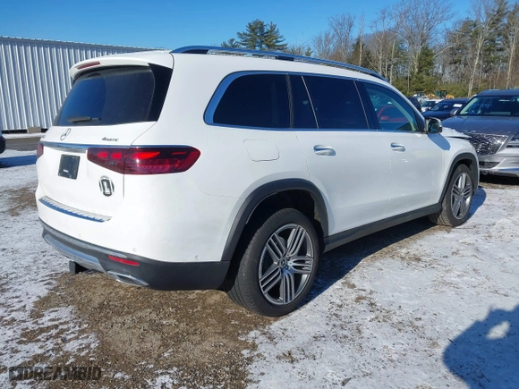 2024 Mercedes-Benz GLS with VIN 4JGFF5KE1RB037358, listed as a IAAI auction lot 41334345 with 16,064 mi miles. Bid and sale history available at carsss.com. Image 4.