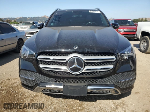 2022 Mercedes-Benz GLE 350 with VIN 4JGFB4KB8NA604077, listed as a Copart auction lot 61069915 with 25,192 mi miles and Salvage title. Bid and sale history available at DreamBid. Image 5.