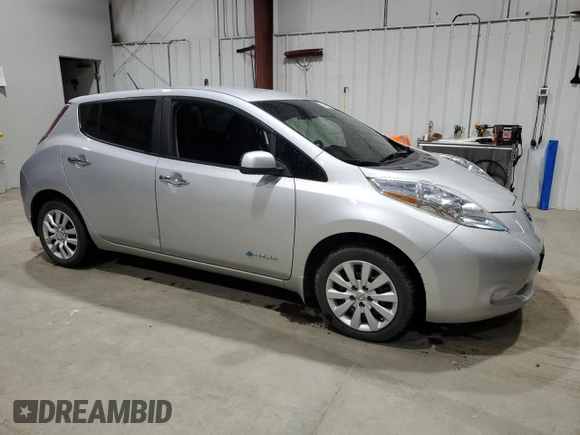 2016 Nissan LEAF S with VIN 1N4AZ0CP2GC309955, listed as a Copart auction lot 53639905 with 50,912 mi miles and Clean title. Bid and sale history available at DreamBid. Image 4.