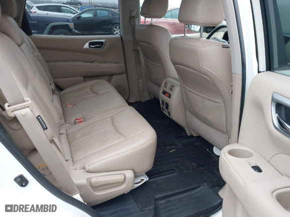 2018 Nissan Pathfinder SV with VIN 5N1DR2MM5JC659204, listed as a IAAI auction lot 41781827 with 65,835 mi miles. Bid and sale history available at carsss.com. Image 8.