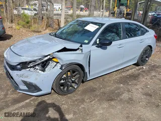 2024 Honda Civic Sedan Sport with VIN 2HGFE2F51RH581044, listed as a IAAI auction lot 41743165 with 7,848 mi miles. Bid and sale history available at carsss.com. Image 17.