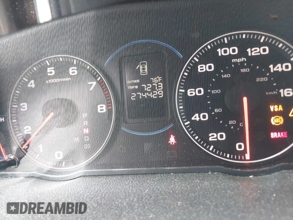 2004 Acura TSX w/Navigation with VIN JH4CL96954C036428, listed as a IAAI auction lot 42644629 with 274,429 mi miles and . Bid and sale history available at DreamBid. Image 7.