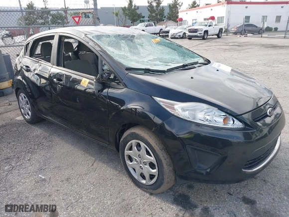 2012 Ford Fiesta SE with VIN 3FADP4EJ1CM198200, listed as a IAAI auction lot 41594167 with 1 mi miles. Bid and sale history available at carsss.com. Image 1.