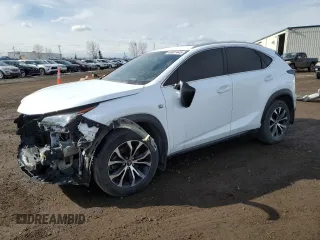 2017 Lexus NX with VIN JTJBARBZ2H2137041, listed as a Copart auction lot 48007445 with 150,751 mi miles and Salvage Title. Bid and sale history available at carsss.com. Image 1.