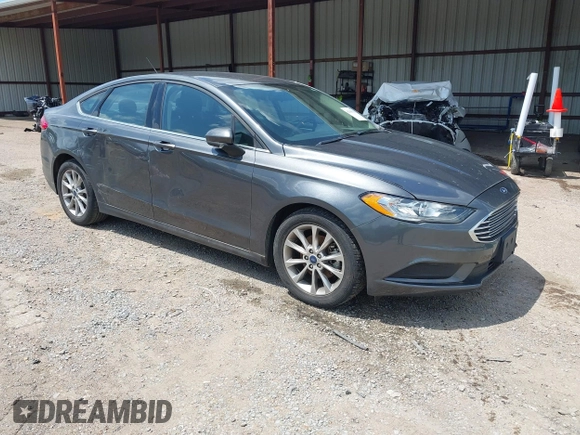 2017 Ford Fusion SE with VIN 3FA6P0HD7HR297945, listed as a IAAI auction lot 42015135 with 136,774 mi miles. Bid and sale history available at carsss.com. Image 1.