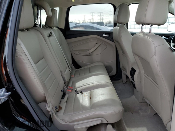 2016 Ford Escape Titanium with VIN 1FMCU9JX1GUB44723, listed as a Copart auction lot 45753105 with 124,118 mi miles and Salvage Title. Bid and sale history available at carsss.com. Image 10.