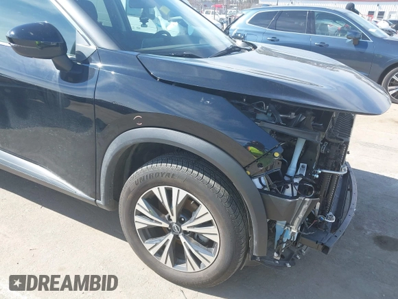 2022 Nissan Rogue SV with VIN 5N1BT3BBXNC692754, listed as a IAAI auction lot 41617335 with 50,740 mi miles. Bid and sale history available at carsss.com. Image 18.