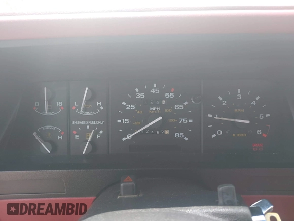 1990 Ford Ranger z VIN 1FTCR14T2LPB21654, wystawiony jako IAAI lot #42270150 z przebiegiem 92 465 mil mil oraz . Historia ofert i sprzedaży dostępna na DreamBid. Obrazek 7.