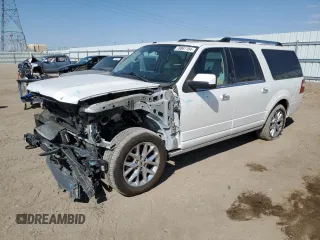 2017 Ford Expedition EL Limited with VIN 1FMJK2AT3HEA14293, listed as a Copart auction lot 70061784 with 156,305 mi miles and Salvage Title. Bid and sale history available at carsss.com. Image 1.