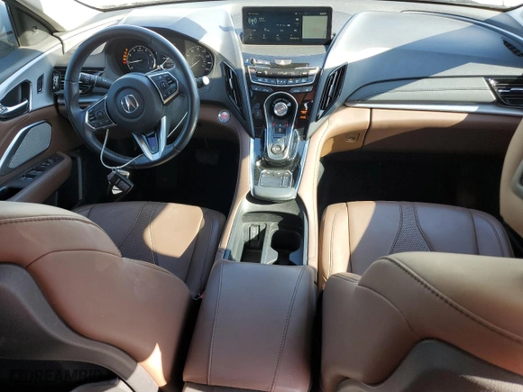 2020 Acura RDX w/Technology Pkg with VIN 5J8TC1H55LL017973, listed as a Copart auction lot 50181835 with 62,283 mi miles and Salvage Title. Bid and sale history available at carsss.com. Image 8.