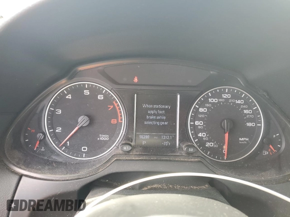 2011 Audi Q5 Premium Plus with VIN WA1LFAFP3BA044376, listed as a Copart auction lot 60174135 with 98,399 mi miles and Salvage title. Bid and sale history available at DreamBid. Image 9.