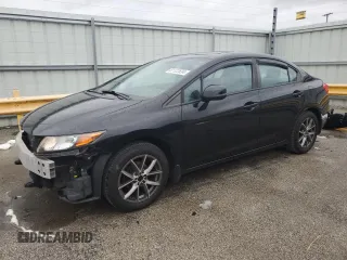 2012 Honda Civic EX-L with VIN 19XFB2F97CE076218, listed as a Copart auction lot 81122834 with 108,144 mi miles and Salvage Title. Bid and sale history available at DreamBid. Image 1.