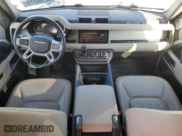 2022 Land Rover Defender SE with VIN SALEP7RU1N2091011, listed as a Copart auction lot 44146415 with 40,867 mi miles and Salvage title. Bid and sale history available at DreamBid. Image 8.