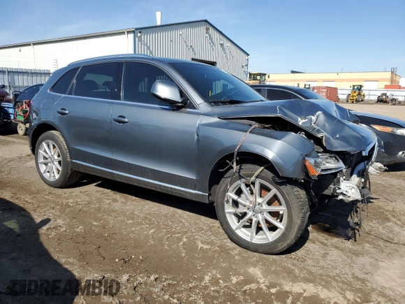 2017 Audi Q5 with VIN WA1V2AFP2HA007428, listed as a Copart auction lot 45793335 with 100,239 mi miles and Salvage title. Bid and sale history available at DreamBid. Image 4.