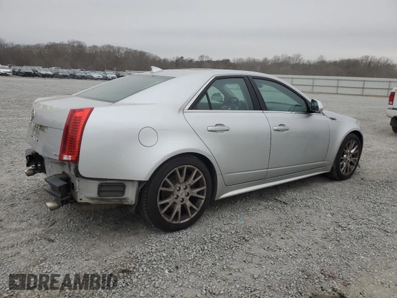 2013 Cadillac CTS Premium with VIN 1G6DS5E38D0154184, listed as a Copart auction lot 88666575 with 132,127 mi miles and Salvage title. Bid and sale history available at DreamBid. Image 3.