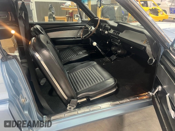 1967 Ford Mustang с VIN 7T02C130756, выставлен на аукционе Copart как лот 59755515 с пробегом 398 миль миль и Чистый • Clean title. История ставок и продаж доступна на DreamBid. Изображение 5.
