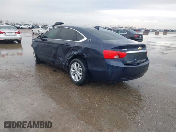 2017 Chevrolet Impala LT with VIN 2G1105SA5H9115145, listed as a IAAI auction lot 41465324 with 185,282 mi miles and . Bid and sale history available at DreamBid. Image 3.