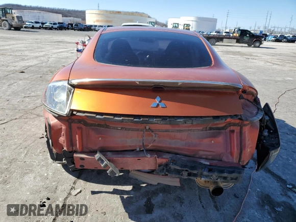 2009 Mitsubishi Eclipse GS with VIN 4A3AK24F49E041009, listed as a Copart auction lot 43630935 with 172,715 mi miles and Salvage Title. Bid and sale history available at DreamBid. Image 6.