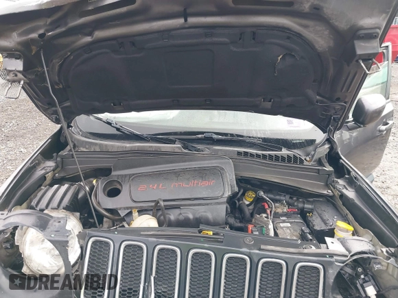 2017 Jeep Renegade Latitude with VIN ZACCJBBB3HPF61108, listed as a IAAI auction lot 39055699 with 181,598 mi miles and . Bid and sale history available at DreamBid. Image 10.