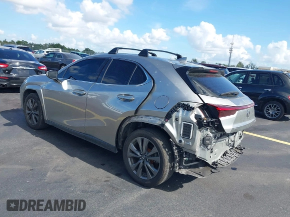 2022 Lexus UX 200 F Sport z VIN JTHE3JBH9N2048306, wystawiony jako IAAI lot #42516590 z przebiegiem 73 139 mil mil oraz . Historia ofert i sprzedaży dostępna na DreamBid. Obrazek 3.