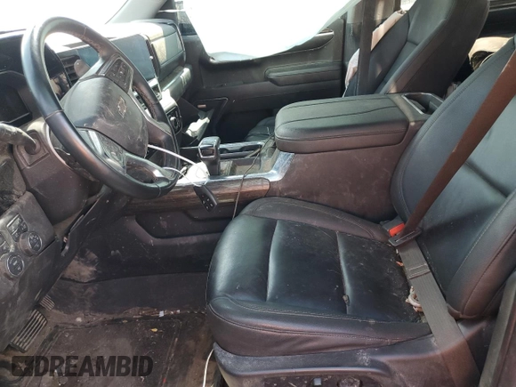 2023 Chevrolet Silverado 1500 RST with VIN 3GCUDEE83PG311025, listed as a Copart auction lot 70839424 with 40,519 mi miles and Salvage Title. Bid and sale history available at carsss.com. Image 7.