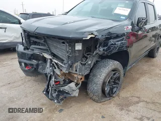 2021 Chevrolet Silverado 1500 LT Trail Boss with VIN 3GCPYFEL0MG173340, listed as a IAAI auction lot 38840038 with 57,253 mi miles and . Bid and sale history available at DreamBid. Image 6.