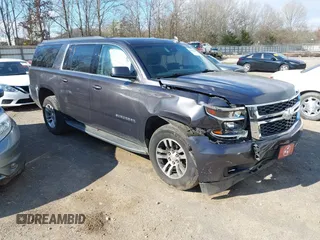 2018 Chevrolet Suburban LT with VIN 1GNSKHKC4JR259670, listed as a IAAI auction lot 41803169 with 141,156 mi miles. Bid and sale history available at carsss.com. Image 1.