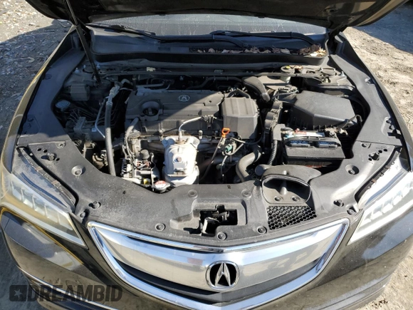 2015 Acura TLX with VIN 19UUB1F38FA024618, listed as a Copart auction lot 46225745 with 158,286 mi miles and Salvage Title. Bid and sale history available at carsss.com. Image 11.
