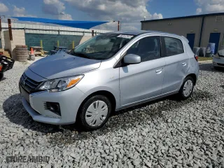 2024 Mitsubishi Mirage ES with VIN ML32AUHJ3RH016673, listed as a Copart auction lot 51699635 with 9,668 mi miles and Clean Title. Bid and sale history available at carsss.com. Image 1.