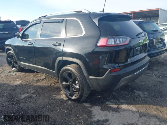 2019 Jeep Cherokee Limited with VIN 1C4PJLDB9KD129214, listed as a IAAI auction lot 40960156 with 55,083 mi miles and . Bid and sale history available at DreamBid. Image 3.