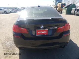 2015 BMW 5 Series 550i with VIN WBAKN9C50FD961489, listed as a Copart auction lot 46683795 with 90,235 mi miles and Salvage title. Bid and sale history available at DreamBid. Image 6.
