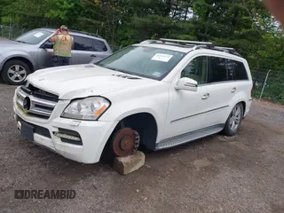 2012 Mercedes-Benz GL 450 z VIN 4JGBF7BE5CA790009, wystawiony jako IAAI lot #42314378 z przebiegiem 156 090 mil mil oraz . Historia ofert i sprzedaży dostępna na DreamBid. Obrazek 2.