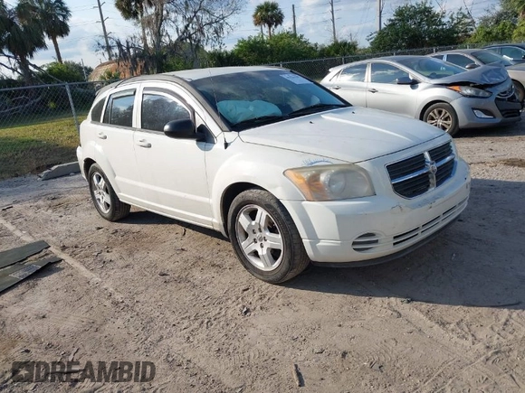 2009 Dodge Caliber SXT with VIN 1B3HB48A69D130857, listed as a IAAI auction lot 41526199 with 163,796 mi miles and . Bid and sale history available at DreamBid. Image 1.