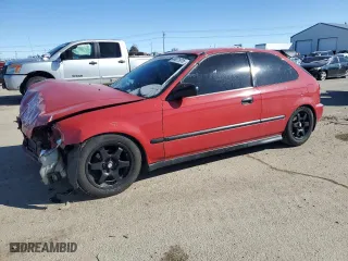 1999 Honda Civic DX with VIN 2HGEJ6440XH102070, listed as a Copart auction lot 44971915 with 207,799 mi miles and Salvage Title. Bid and sale history available at carsss.com. Image 1.
