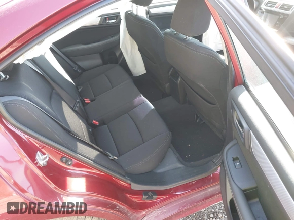 2017 Subaru Legacy Premium with VIN 4S3BNAH65H3021381, listed as a IAAI auction lot 41971206 with Not Provided miles and . Bid and sale history available at DreamBid. Image 8.