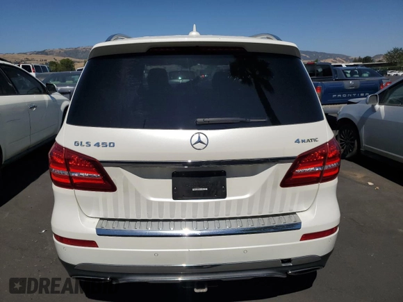2017 Mercedes-Benz GLS 450 z VIN 4JGDF6EE8HA784128, wystawiony jako Copart lot #59147515 z przebiegiem 119 289 mil mil oraz Szkoda całkowita • Salvage title. Historia ofert i sprzedaży dostępna na DreamBid. Obrazek 6.