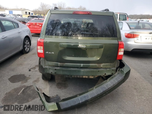2007 Jeep Patriot Sport with VIN 1J8FF28W57D325641, listed as a Copart auction lot 45924175 with 115,048 mi miles and Salvage Title. Bid and sale history available at DreamBid. Image 6.