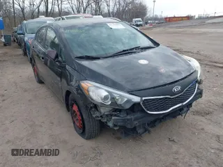 2016 Kia Forte LX with VIN KNAFK4A66G5550487, listed as a IAAI auction lot 41709092 with 139,609 mi miles. Bid and sale history available at carsss.com. Image 1.