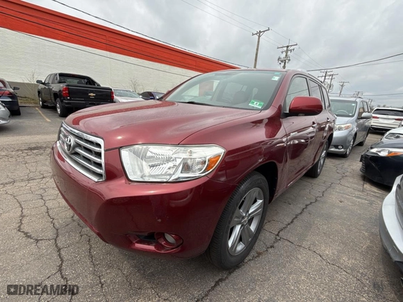 2008 Toyota Highlander Limited with VIN JTEES42A682001789, listed as a Copart auction lot 54091255 with 95,660 mi miles and Clean Title. Bid and sale history available at carsss.com. Image 2.