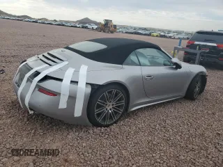 2015 Porsche 911 Carrera S with VIN WP0CB2A9XFS143308, listed as a Copart auction lot 54442804 with 26,171 mi miles and Salvage Title. Bid and sale history available at carsss.com. Image 3.