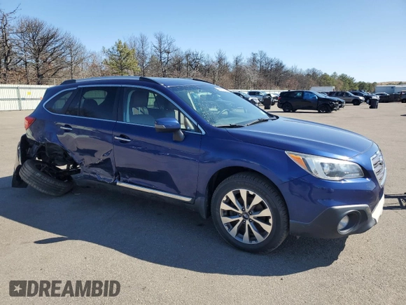 2017 Subaru Outback Touring with VIN 4S4BSETC5H3408439, listed as a Copart auction lot 49413815 with 72,657 mi miles and Non repairable. Bid and sale history available at DreamBid. Image 4.