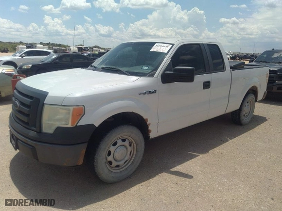 2010 Ford F-150 XL with VIN 1FTEX1CW6AFB42391, listed as a IAAI auction lot 36584648 with 274,503 mi miles. Bid and sale history available at carsss.com. Image 2.