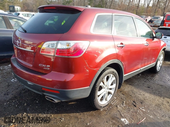2012 Mazda CX-9 Grand Touring with VIN JM3TB3DV8C0335114, listed as a IAAI auction lot 41245872 with 148,522 mi miles. Bid and sale history available at carsss.com. Image 4.