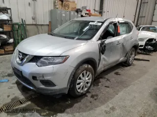 2015 Nissan Rogue S with VIN KNMAT2MV3FP545560, listed as a Copart auction lot 46042115 with 122,090 mi miles and Clean Title. Bid and sale history available at carsss.com. Image 1.