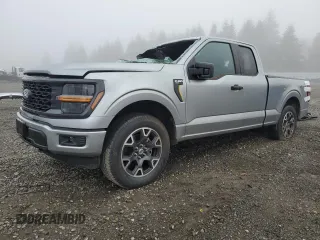 2024 Ford F-150 with VIN 1FTEX2LP3RKF16764, listed as a Copart auction lot 82825084 with Not provided miles and Salvage title. Bid and sale history available at DreamBid. Image 1.