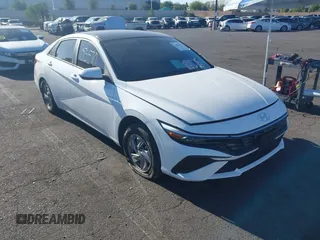 2024 Hyundai Elantra SE with VIN KMHLL4DG8RU816118, listed as a IAAI auction lot 42503570 with 18,730 mi miles and . Bid and sale history available at DreamBid. Image 1.