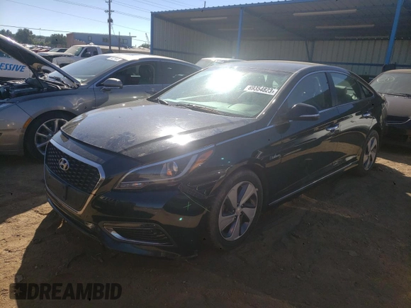 2016 Hyundai Sonata Hybrid Limited with VIN KMHE34L13GA026696, listed as a Copart auction lot 69354823 with 84,579 mi miles. Bid and sale history available at carsss.com. Image 1.