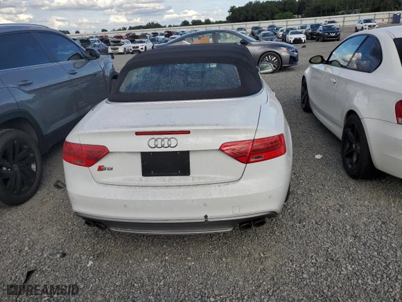 2017 Audi S5 Cabriolet with VIN WAUC4AFH4HN003712, listed as a Copart auction lot 74427064 with NaN miles and Salvage Title. Bid and sale history available at carsss.com. Image 6.