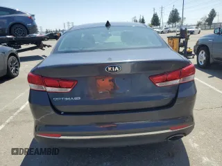 2017 Kia Optima LX with VIN 5XXGT4L31HG132925, listed as a Copart auction lot 55128155 with 225,030 mi miles and Clean Title. Bid and sale history available at carsss.com. Image 6.